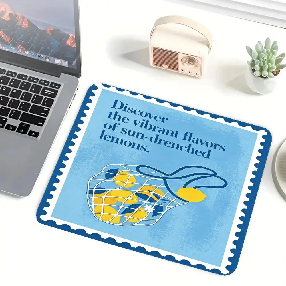 Speed Mouse Pad Pc Gaming Mouse Pad La Dolce Vita Italian Quote Game Pad Natural Rubber Non‑Slip Large Size For Study Games