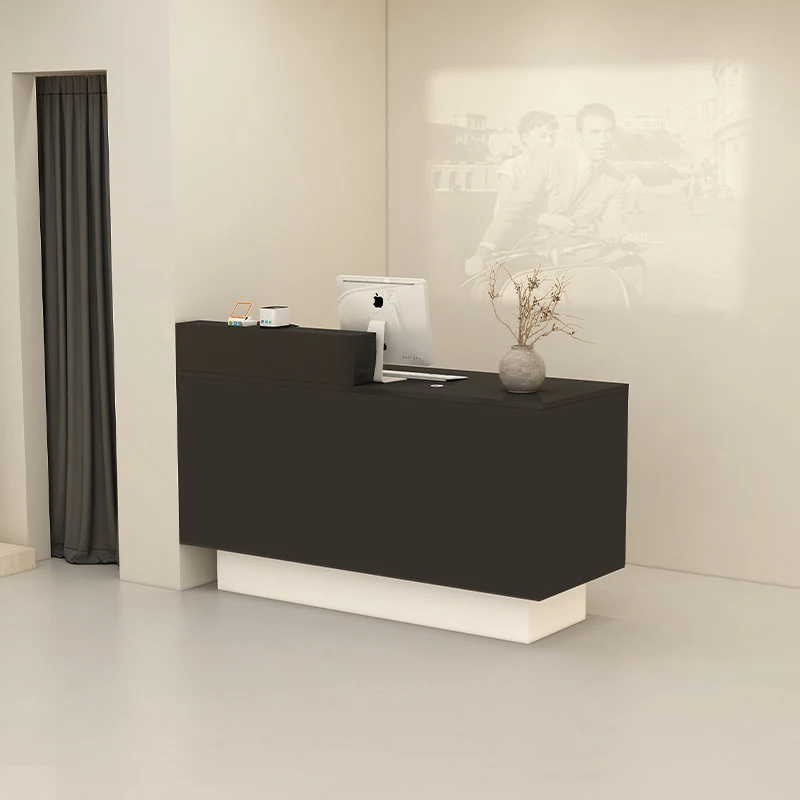 

Office Cashier Reception Desk Counter Decorations Beauty Salon Modern Reception Desks Luxury Simple Modern Office Furniture