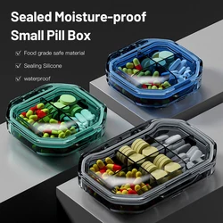 4/6 Grids Pill Organizer Pill Box Medicine Pillboxe Small Container Waterproof Medicine Case Vitamins Tablets Capsules Organizer