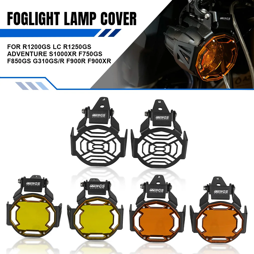 Flipable Fog Light Protector Guard Lamp Cover For BMW S1000XR F750GS F850GS G310GS/R F900R F900XR R1200GS LC R1250GS Adventure