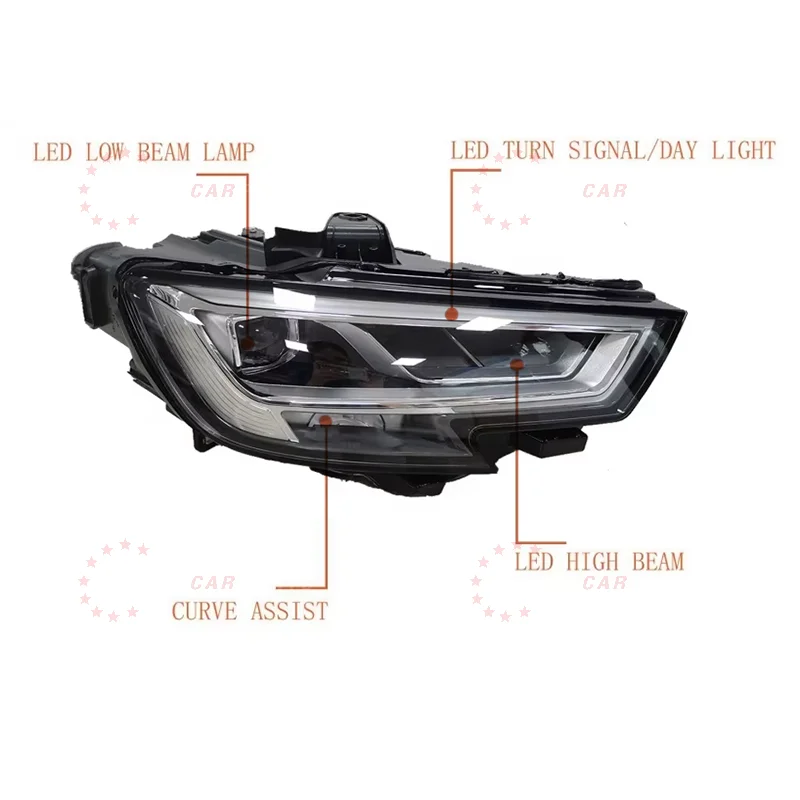 

Professional Manufacturer Car Lights Led Headlight Assembly Led Headlights for A3 2013 Upgrade to 2017 Old to New Head Lamp