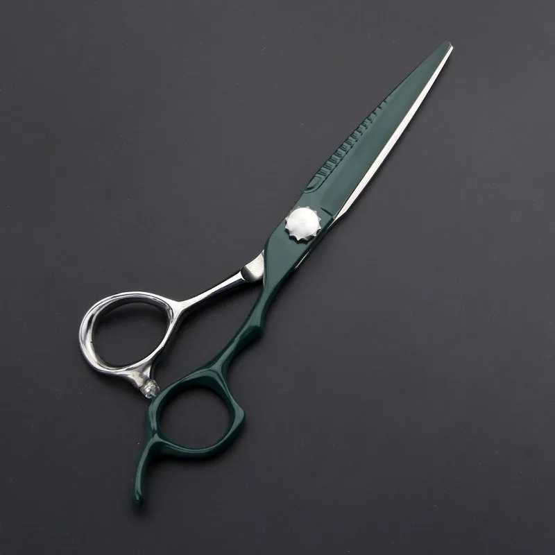 Professional Barber Hair Cutting Scissors Set, Sharp Stainless Steel Cutting & Thinning Teeth Shears, Salon Home Hairdresser