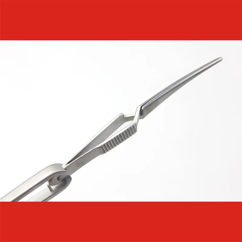 

JZ Jinzhong Medical Microscopic Hemostatic Clip Tweezer Hemostatic Clip Holder Picking Tweezers Grabing Clipper Microsurgical Eq