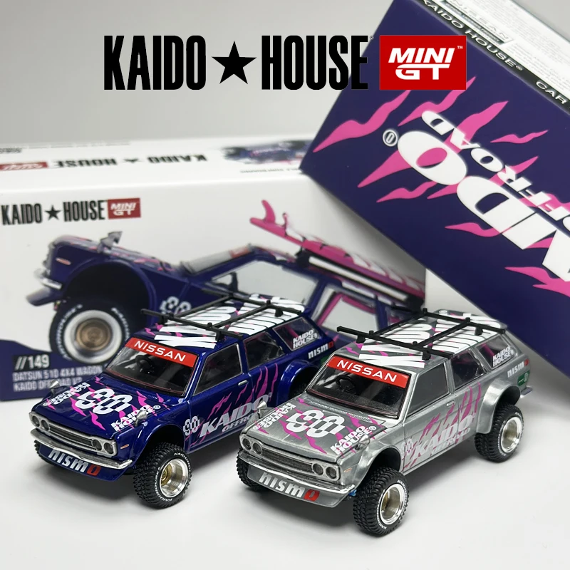 Kaido House MINIGT Datsun 510 4x4 Wagon Kaido Offroad V2 KHMG