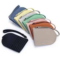 2023 New Arrival Women's Coin Purse, Made of Genuine Leather, Ultra-thin One-piece Wallet with Multiple Card Slots and Handheld