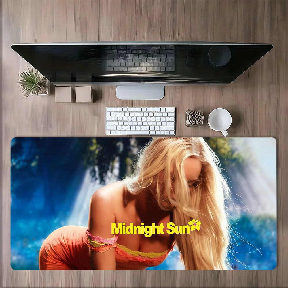 singer Z-zara larsson Mouse Pad Non-slip Lockedge Thickened Desktop MousePad Large Comfort Gaming Office Student