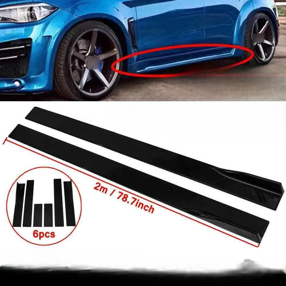 

For Infiniti G35 2003-2008 Coupe 78.7"inch Car Side Skirts Splitter Spoiler USA United States