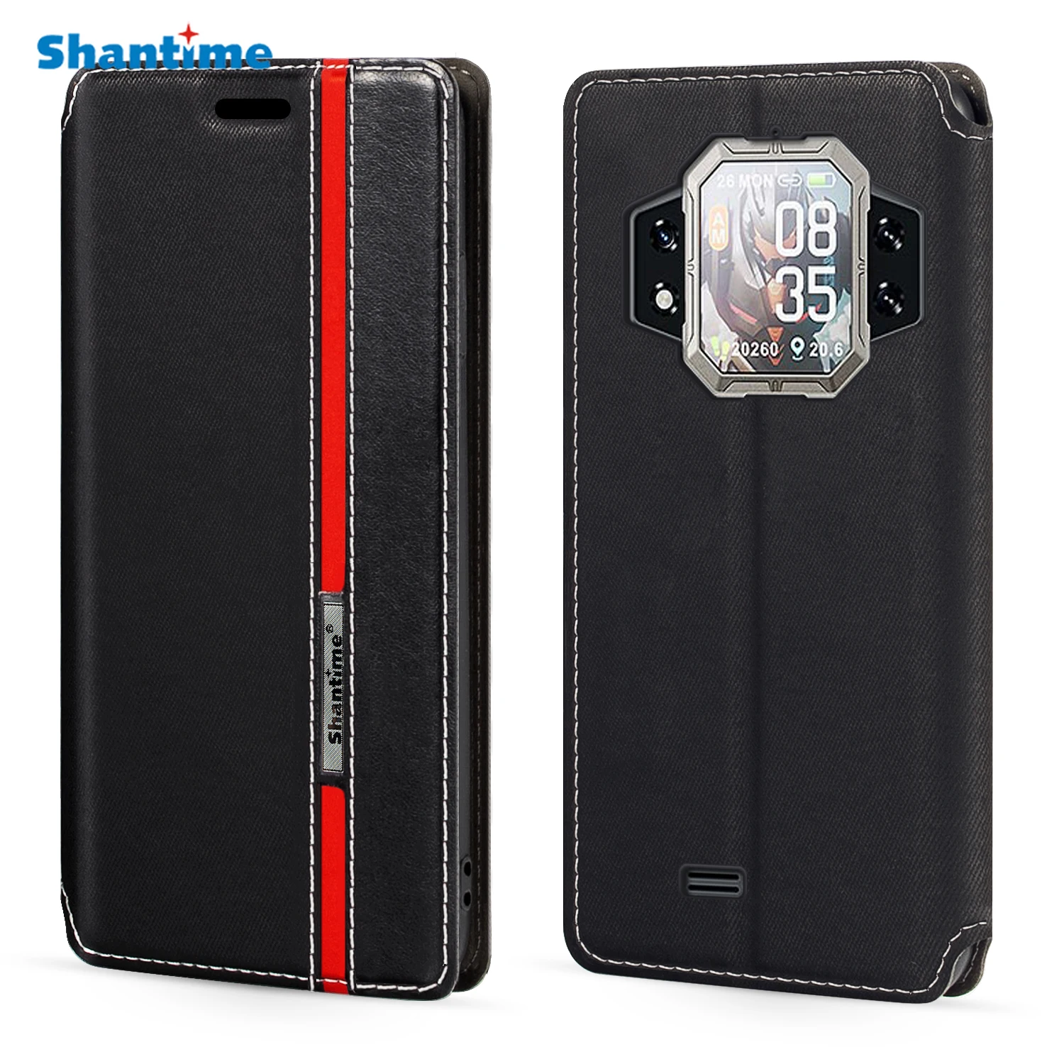 For Cubot Kingkong X Pro 5G Case Fashion Multicolor Magnetic Closure Leather Flip Case Cover with Card Holder 6.72 inches