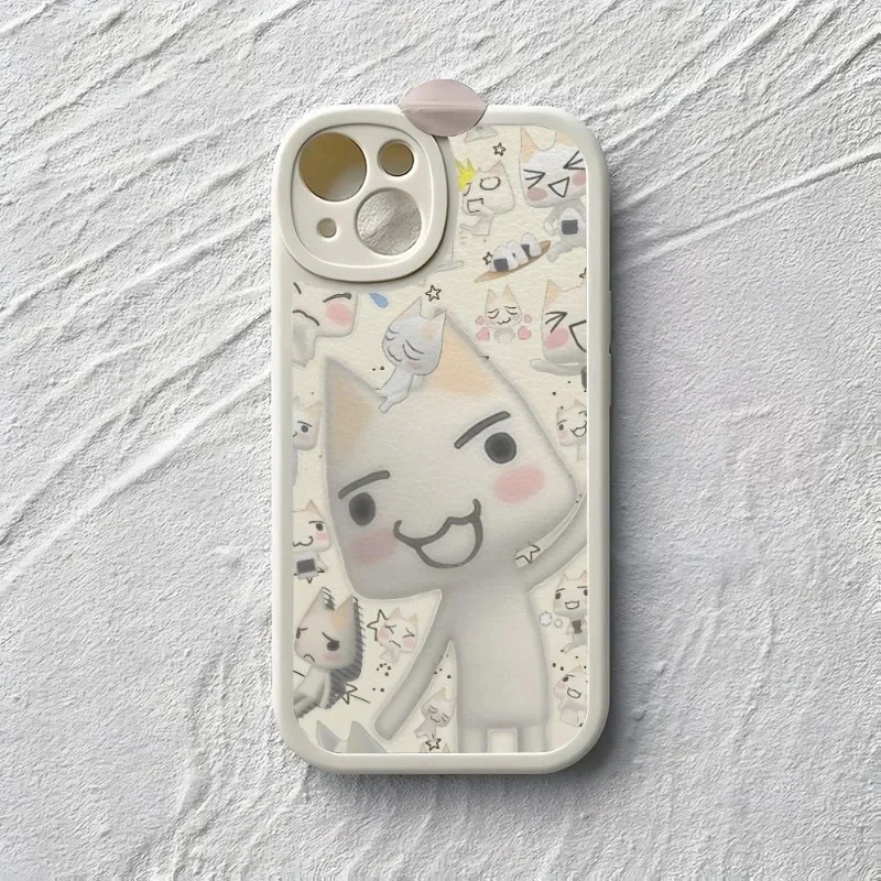 Funda de silicona para teléfono móvil Samsung, carcasa bonita de Toro Inoue Cat para Samsung S24 S23 S22 S21 S20 S10 FE Note20 Plus Ultra Lite 5G