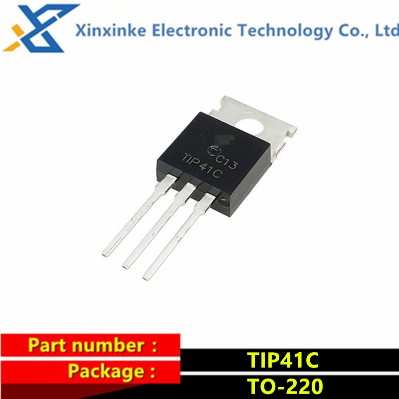 5PCS TIP41C TO-220 NPN Power Transistor TIP41 Triode