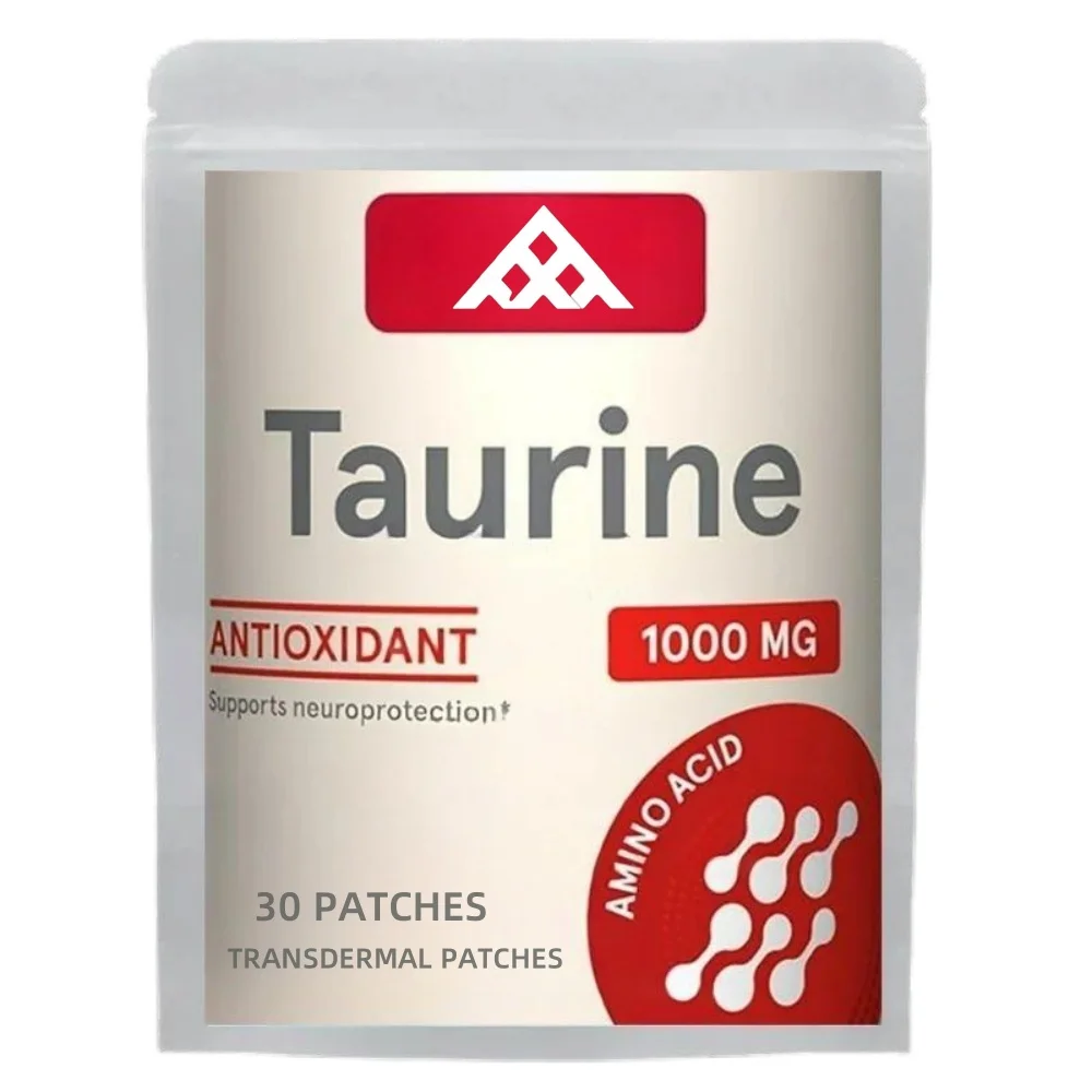 

30-пластыри Taurine Transdermal Plasters Muscle Strength, Focus, Memory