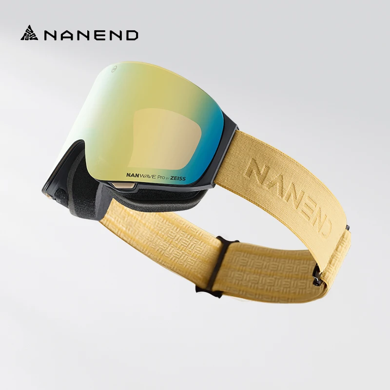 NANEND Ski Glasses High Definition Anti-fog Flip Snow Glasses Snowboard Glasses Men's and Women's Ski Equipment Accessories