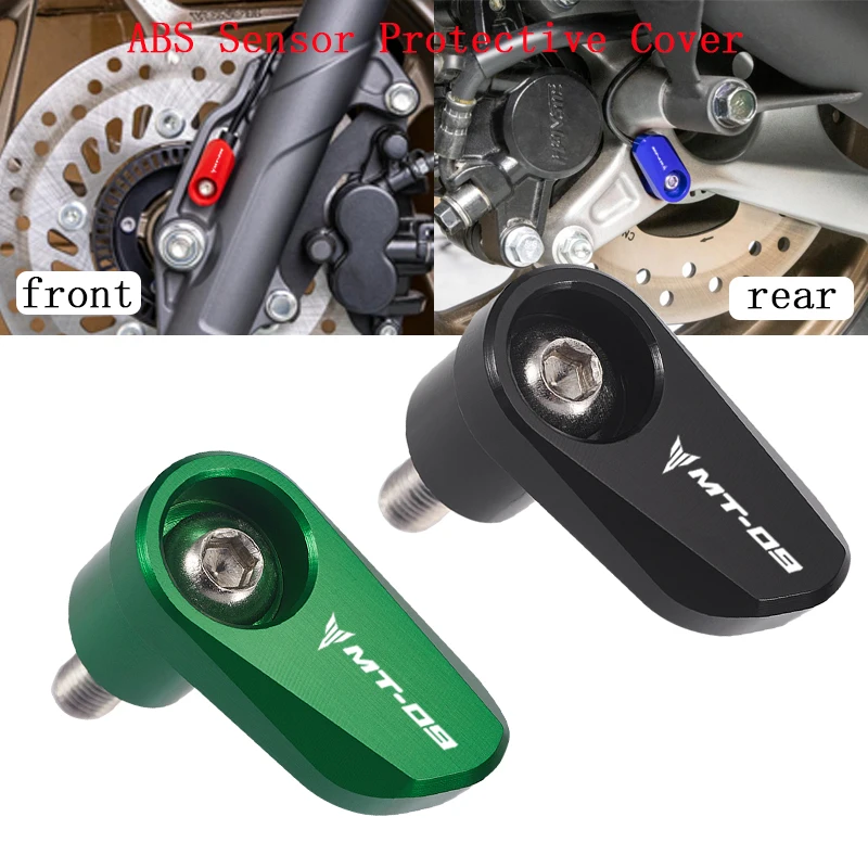 

Для YAMAHA MT-09 MT09 mt 09 2014-2021 2022 2023 2024, аксессуары для мотоцикла, переднее и заднее колесо, датчик ABS, защитная защита 2025