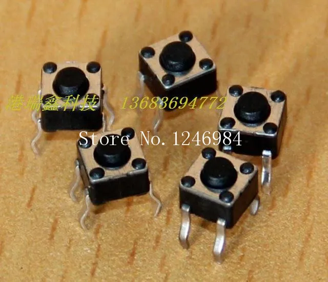 [SA]Electronic switch touch of a button micro switch reset switch 4.5X4.5X3.8Tact Switch---200pcs/lot