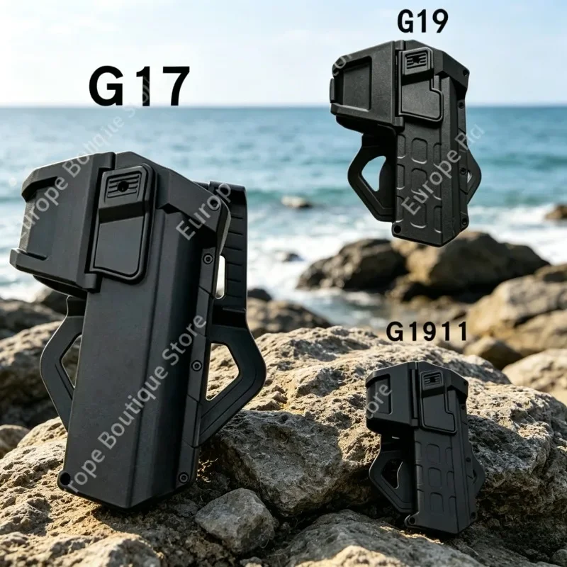 novo-coldre-de-saque-rapido-universal-para-cintura-calibres-9mm-e-45-compativel-com-lanterna-equipamento-tatico-para-treinamento-ao-ar-livre