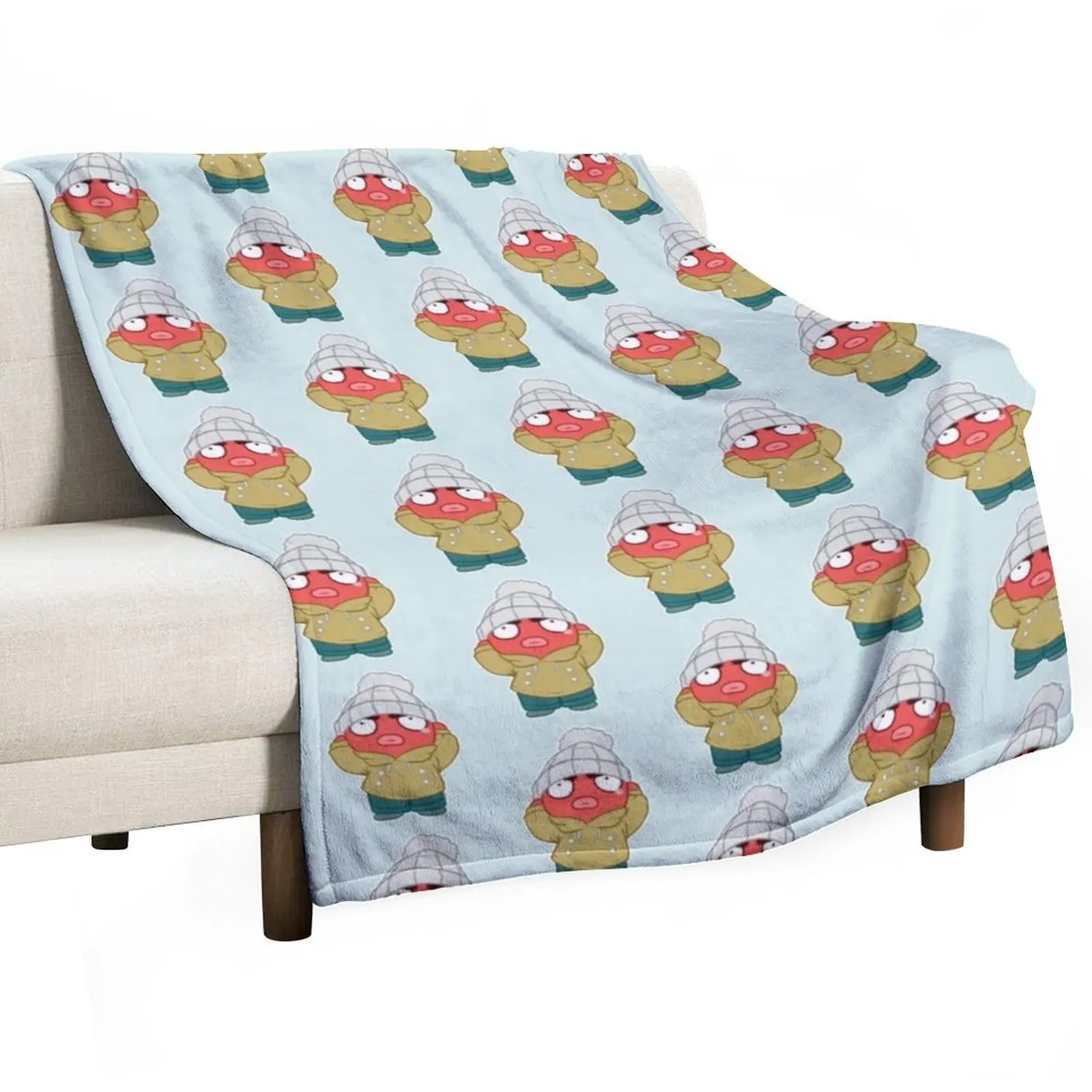 

anime octo ikalgo Throw Blanket christmas gifts Furrys cosplay anime Blankets For Baby Blankets