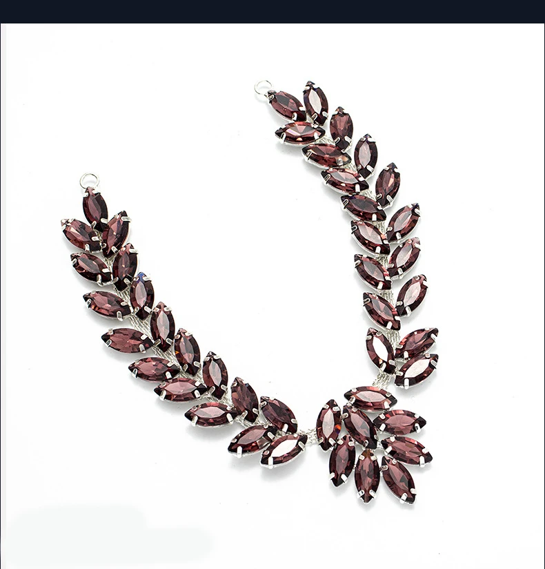 5 Stück Strass-Dekoration Kristalldiamant Kleidungszubehör DIY Handwerk Abendkleid Strass Nähzubehör Dekoration – Detail 5