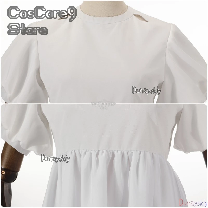 Sua Cosplay kostüm White Dress - đánh giá và giá Anime Cosplay Kostüm