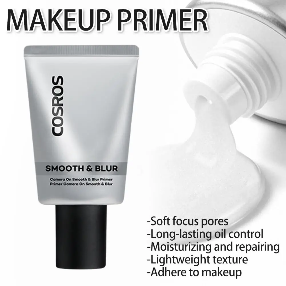 Prebase de Maquillaje Suavizante e Hidratante para Piel Seca, Base Hidratante de Larga Duración, Control de Grasa, Prebase Suavizante