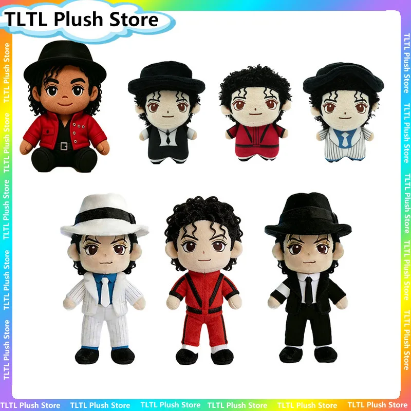 

Cute Sitting Michael Plush Classic Red Cloth Peluche Doll, Soft Fluffy Fabric, Sofa Decor Ornament, Nice Gift for Toy Collectors