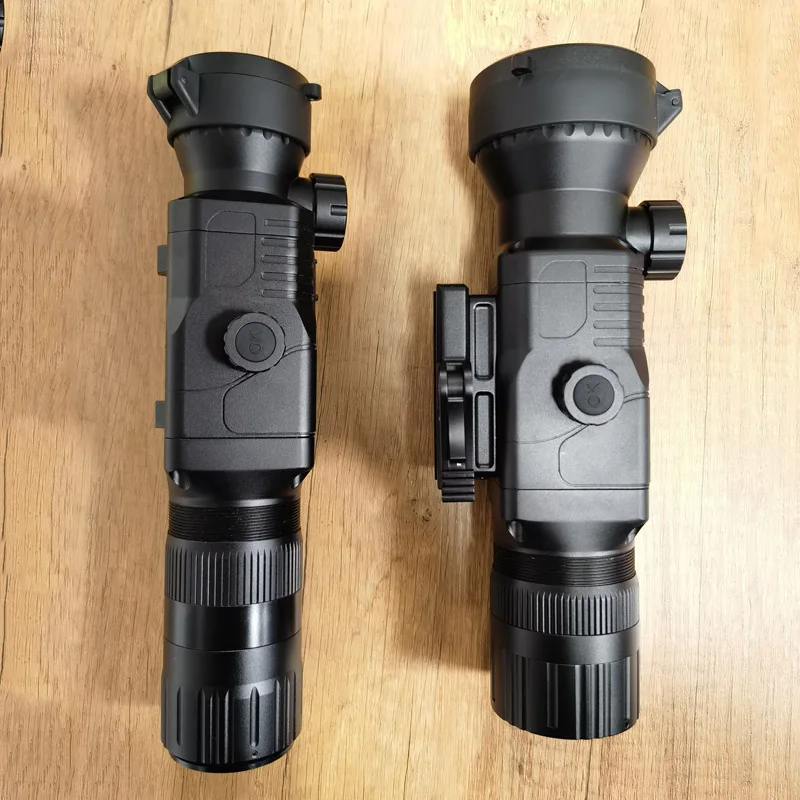 RS6 متعددة الوظائف في الهواء الطلق التصوير الحراري للرؤية الليلية أحادي العين أداة المراقبة كليب على النطاق الحراري للصيد