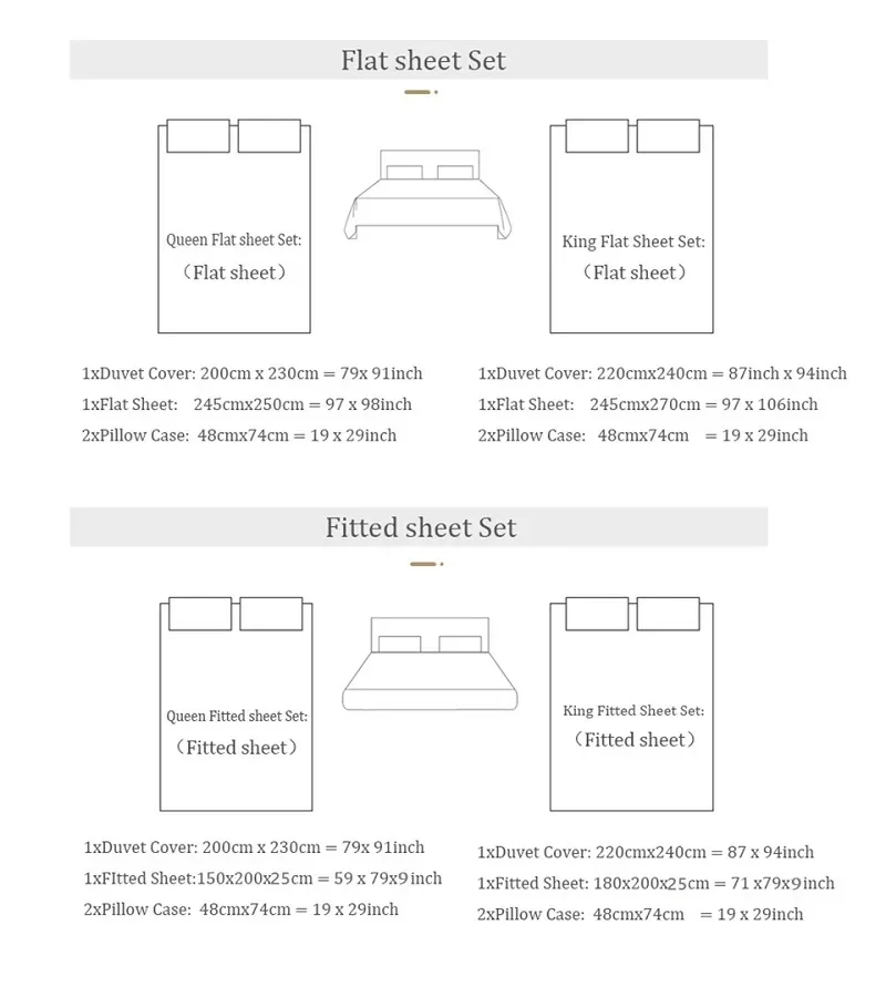 Vintage French Prints Lace Ruffles Bedding Set Double Layer Yarn 100% Cotton Duvet Cover Flat/Fitted Bed Sheet Pillowcases 4Pcs