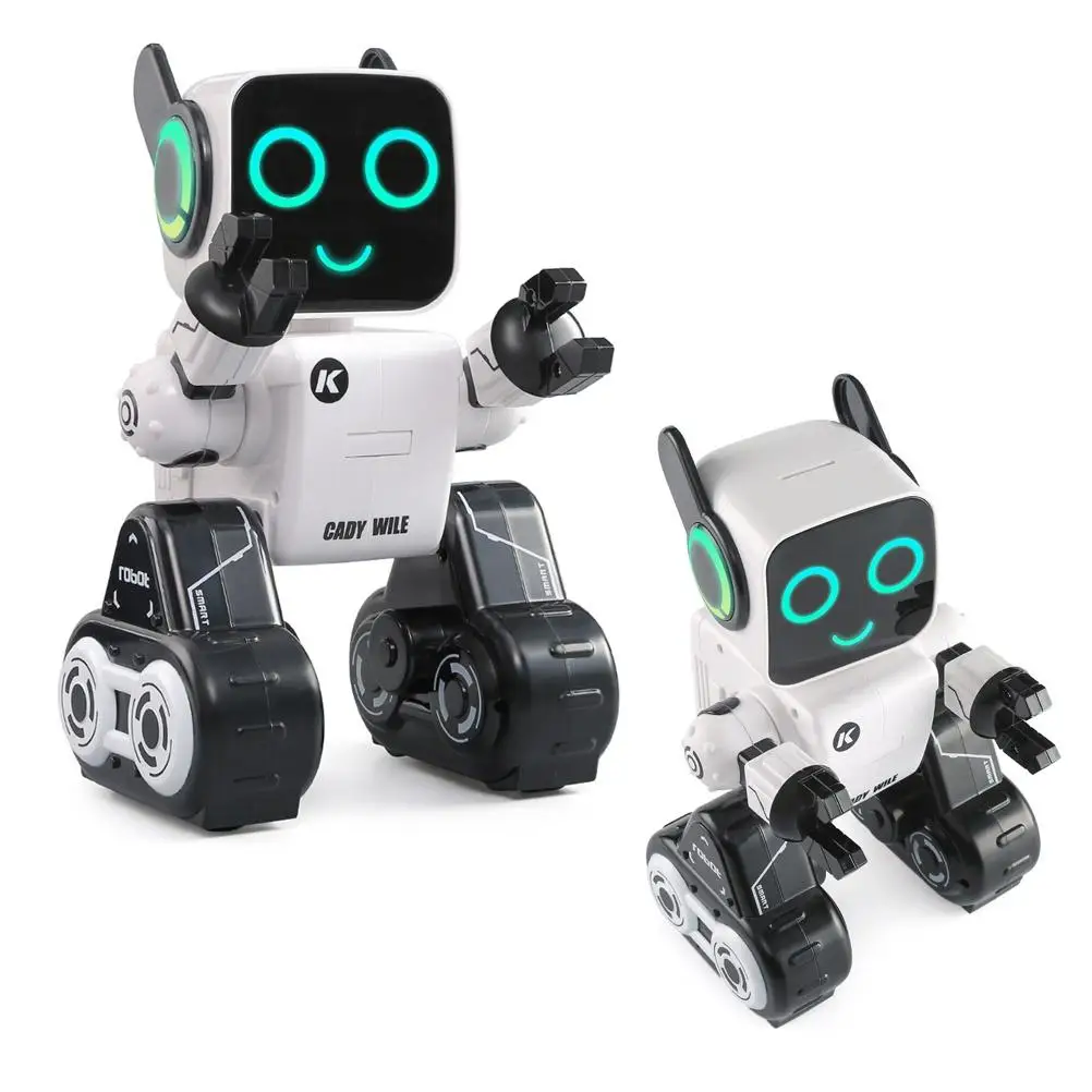 Jouet Robot éducatif RC, banque d'argent télécommandée, blanc, amusant, apprentissage, chant, danse, humanoïde interactif pour enfants