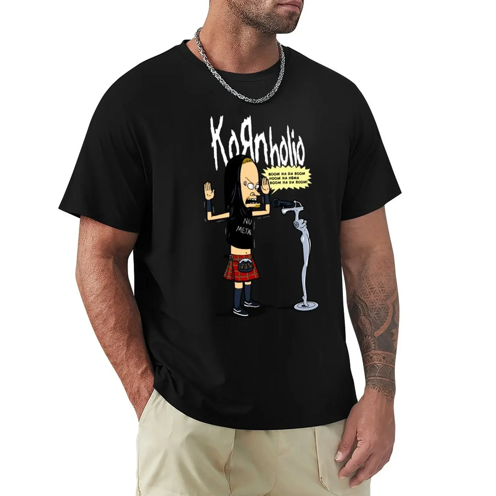 

Kornholio T-Shirt sports fans cute clothes boys whites anime clothes tshirts for men
