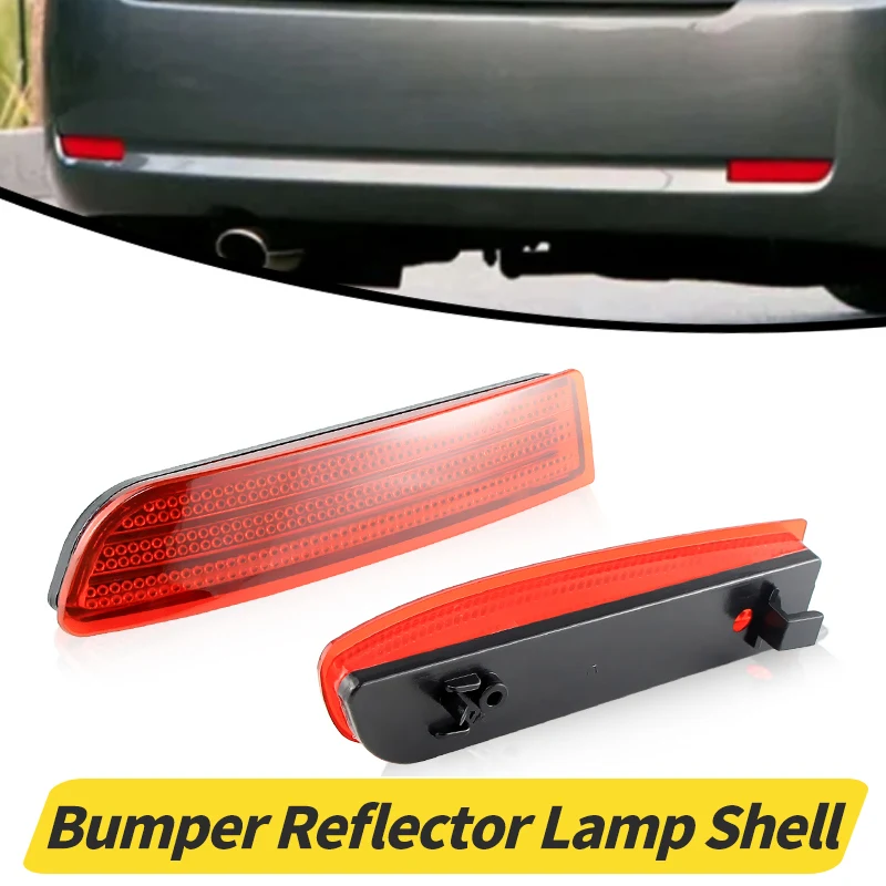 

2 шт. отражатель заднего бампера, отражатель заднего тормоза, красный корпус (без лампы) для Toyota RAV4 PREVIA Alphard Estima 2006-2012