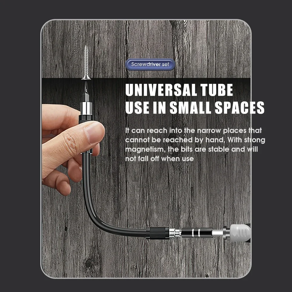 130 في 1 طقم مفك برغي مجموعة أدوات يدوية محمولة بت مغناطيسية منجم صغير لإصلاح ساعة الكمبيوتر المحمول Xiaomi #5