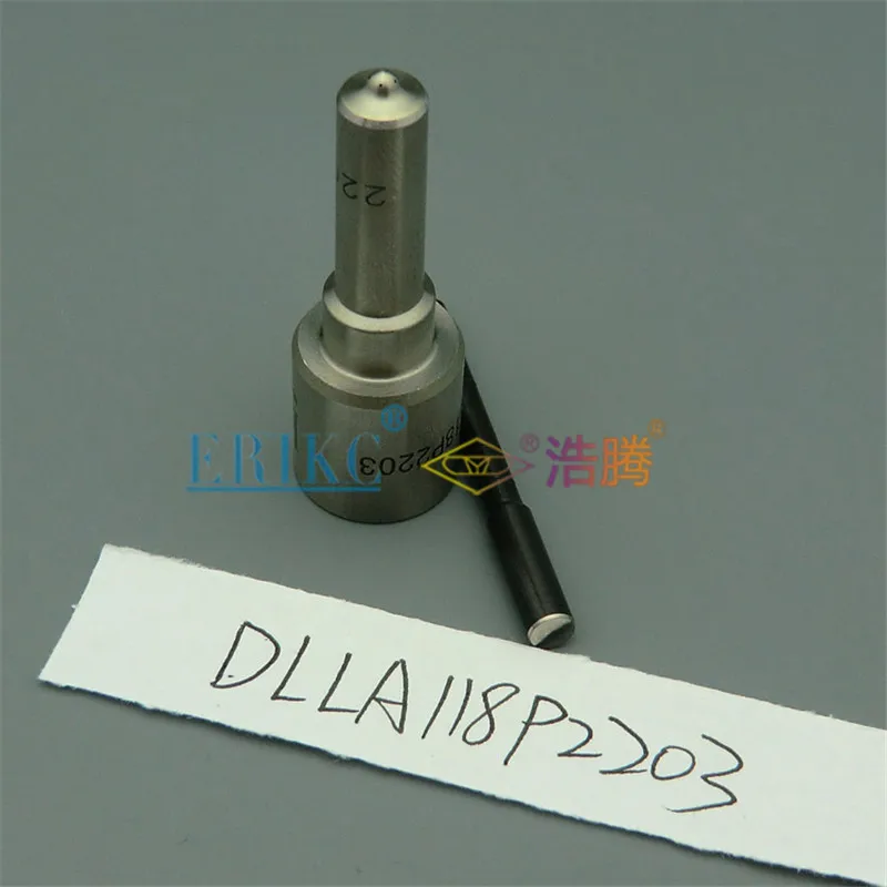 ERIKC DLLA118P2203 Fuel Injector Diesel Spray Nozzle DLLA 118P 2203 (0 433 172 203) for Injector 0445120236 and 0445120125