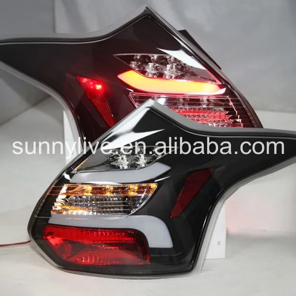 

For Focus 3 LED Strip Tail Lamp for FORD Hatchback 2012-2014 Year Smoke Housing Clear Lens SN