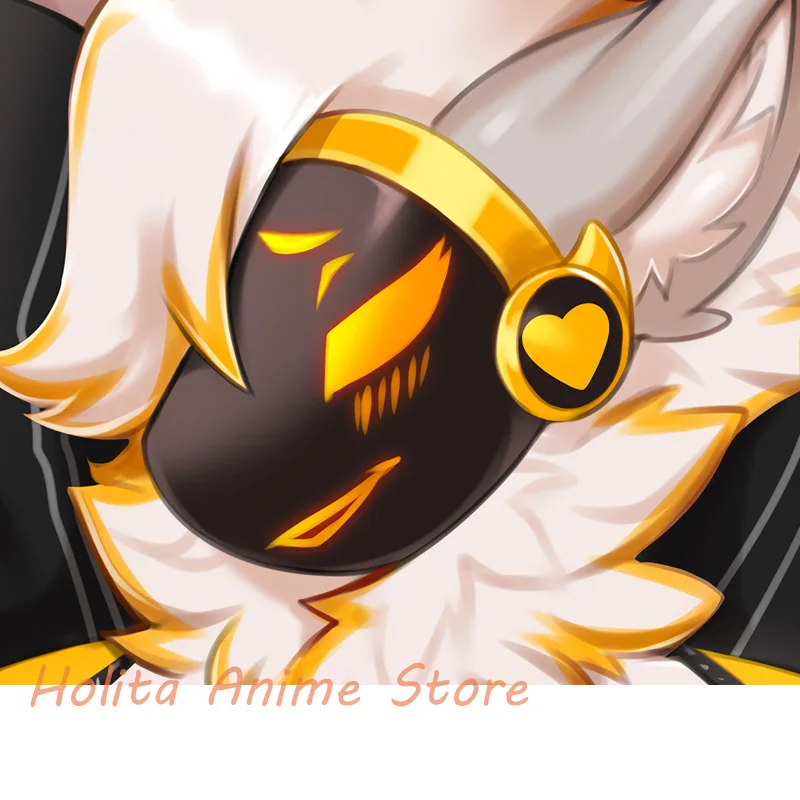 Dakimakura Juno Furry Protogen Anime Double-sided Print 2WAY Life-size Body Pillow Cover Pillowcase