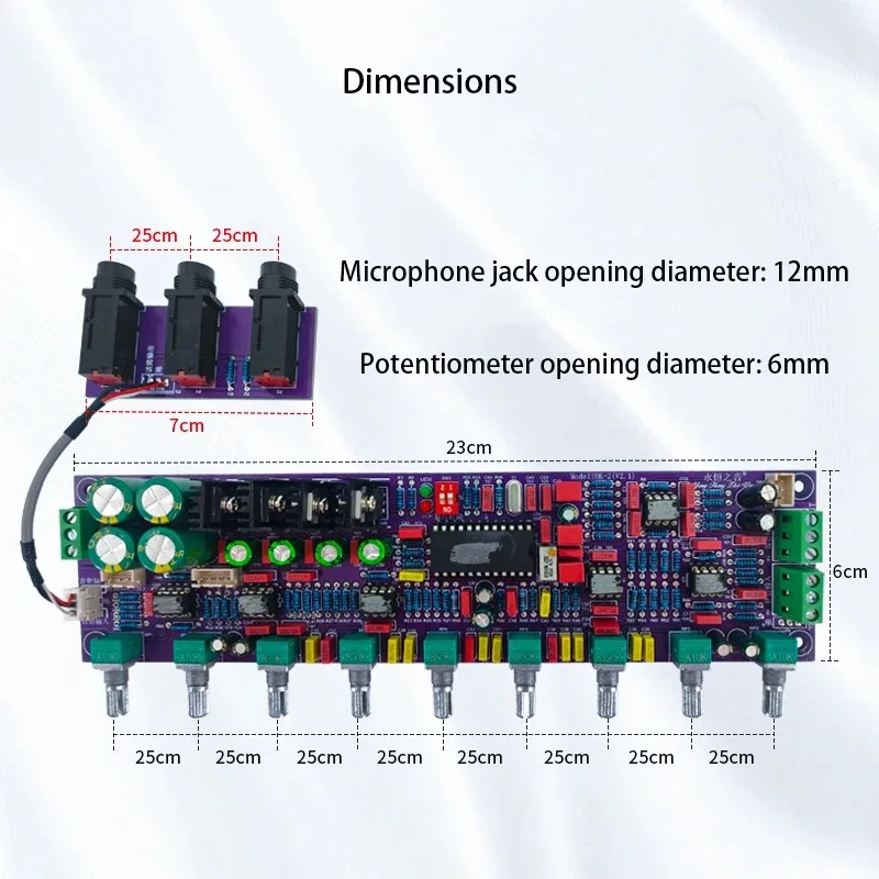 BAHOD OK-2 الراقية الكاريوكي المضخم لهجة مجلس قبل صدى مجلس الغناء KTV تأثير جيد HIFI تأثير ستيريو