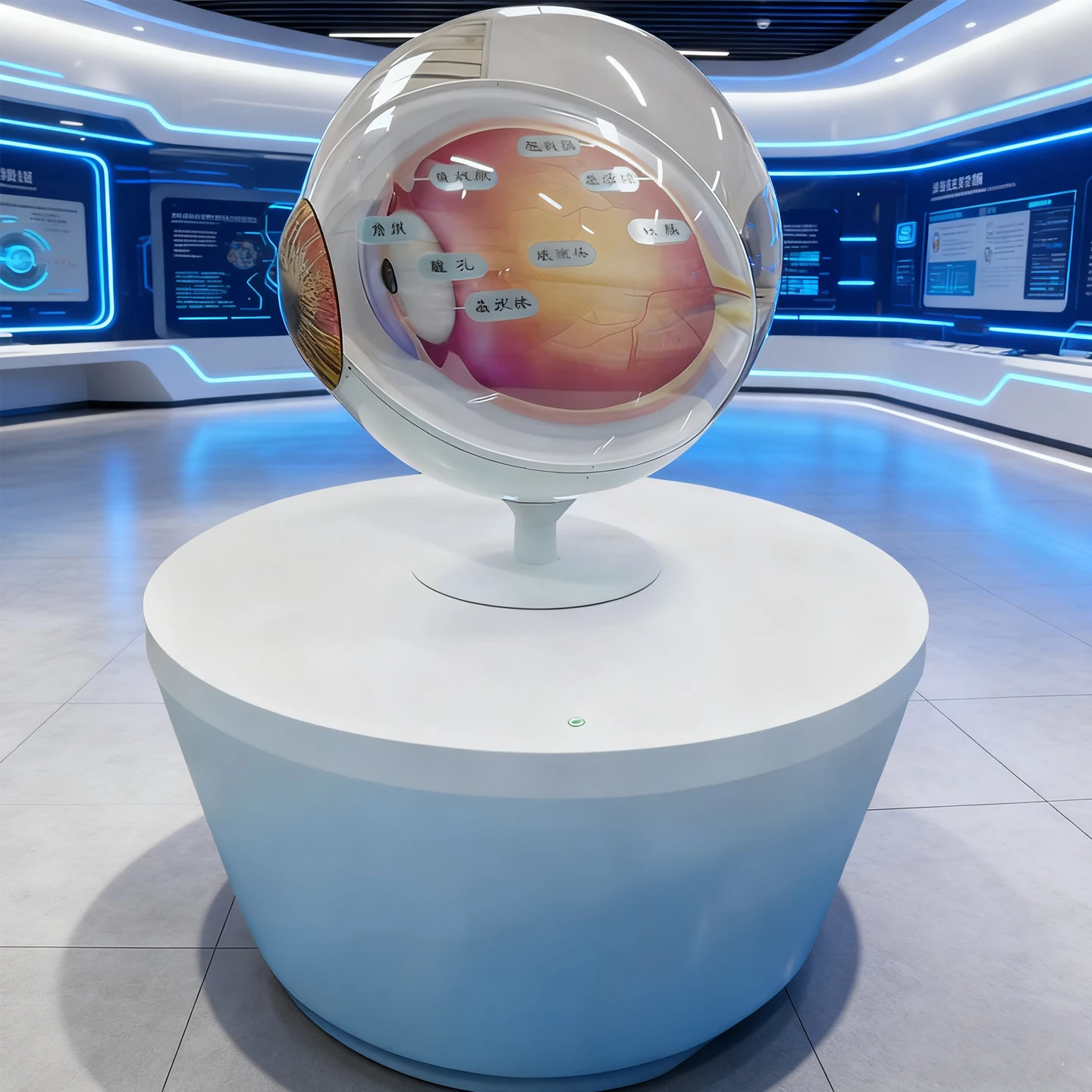 Luminous Eyeball Eyeball Structure Eyeball Structure Display of Human Organs Science Exhibit Science Games Interactive Games