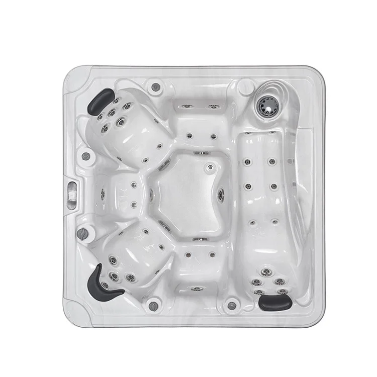 Gold Seller All Seasons Factory 5-6 Person Bathtub Popular American Acrylic Bathtub Outdoor Cold Weather SPA Hot Tub