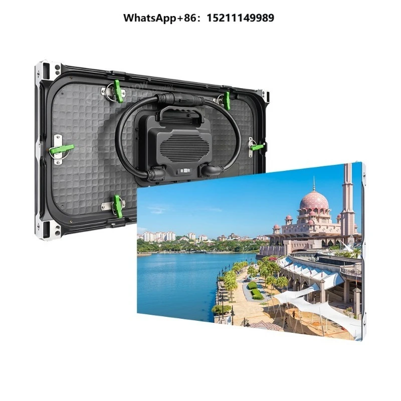 Outdoor Commercial Advertising Wall Mounted LED Sign Display P4 P5 P6 High Brightness Full Color Video Wall LED Screen