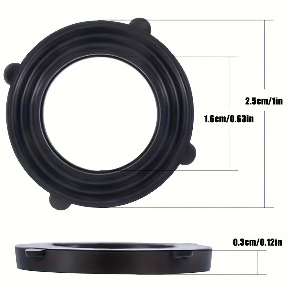 20/50pcs 3/4 Inch Heavy Duty Garden Hose Water Faucet Washers Silicone Rubber Seals Gasket O-Ring Leak Proof Fittings