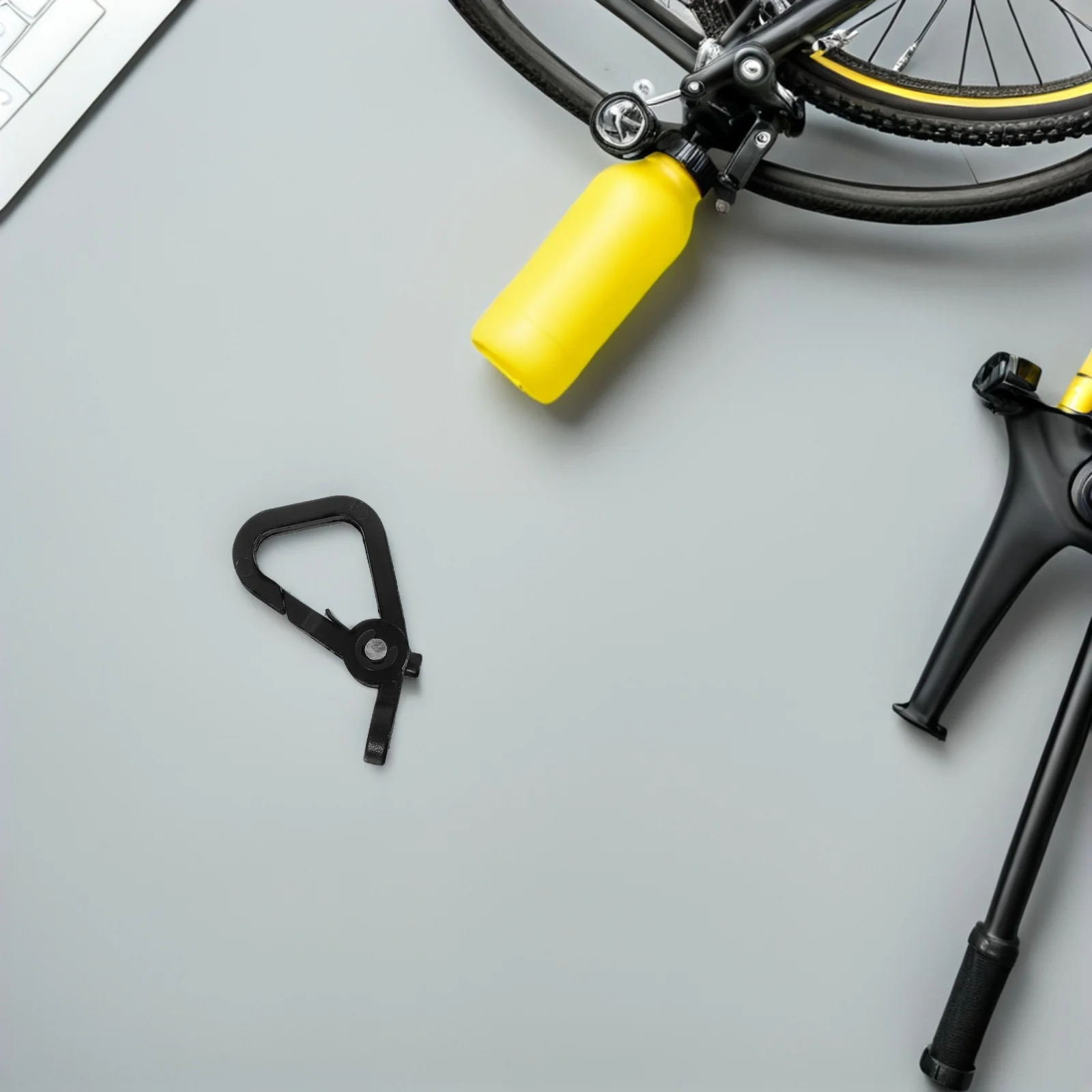 

2pcs Motorcycle Hook: Compact Metal Handlebar Hanger For Motorbike Electric Scooter Bicycle Black Universal Fit Storage