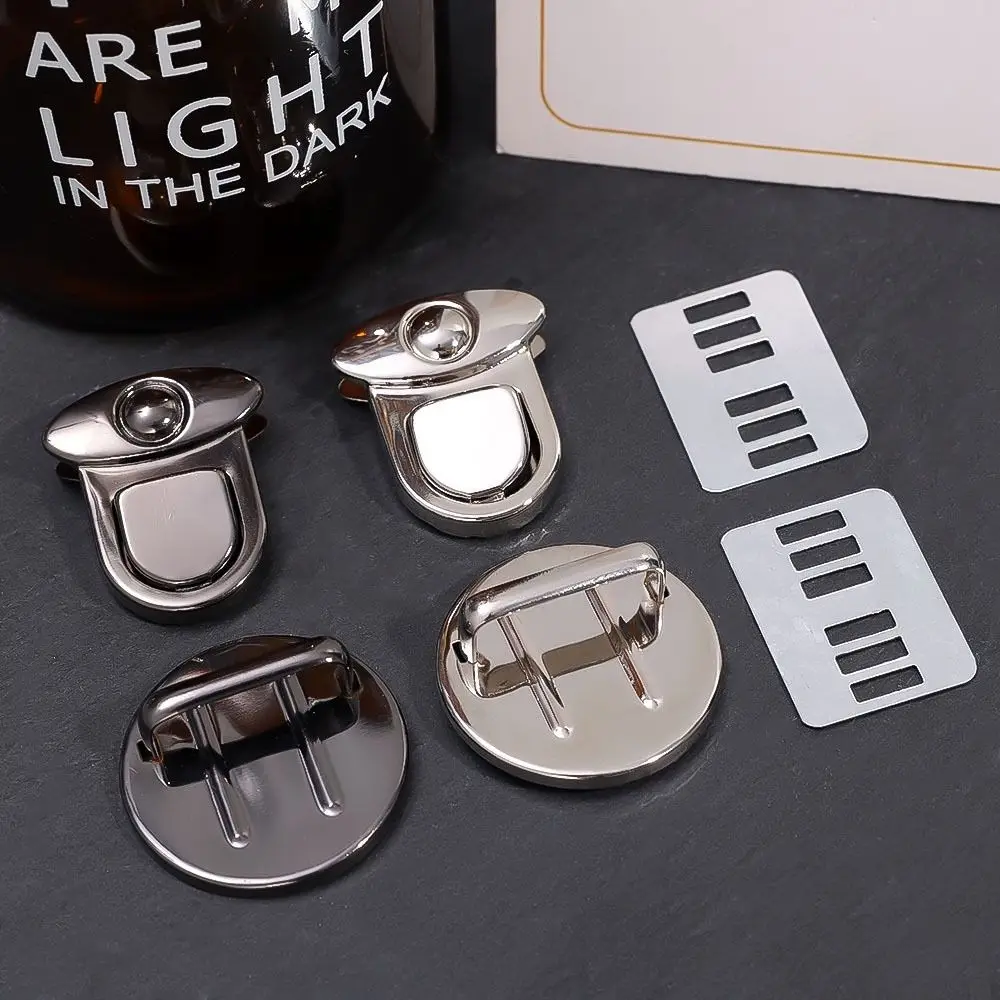 1/5Pcs Metal Locks Bag Clasp DIY Catch Buckles for Handbags Purse Totes Closures Snap Clasps Craft Hardware Case Bag Accessories