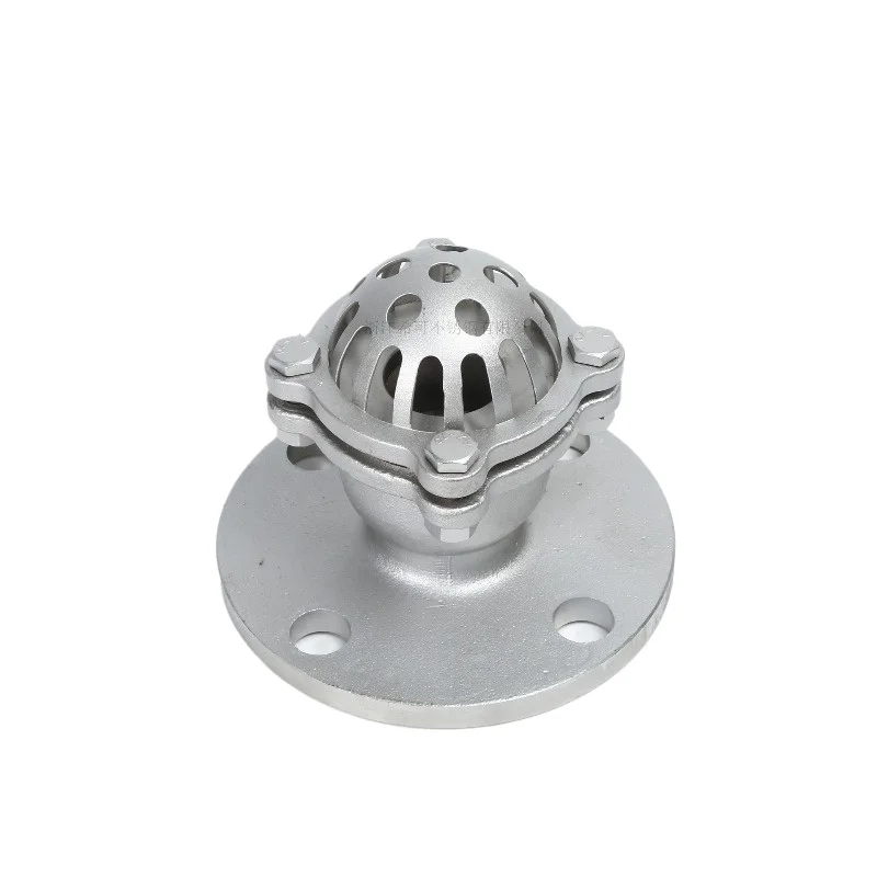 For  304Stainless Steel Flange Bottom Valve H42W Water  Suction Valve Dn5080100 Water  Self-priming  Corrosion Resistance