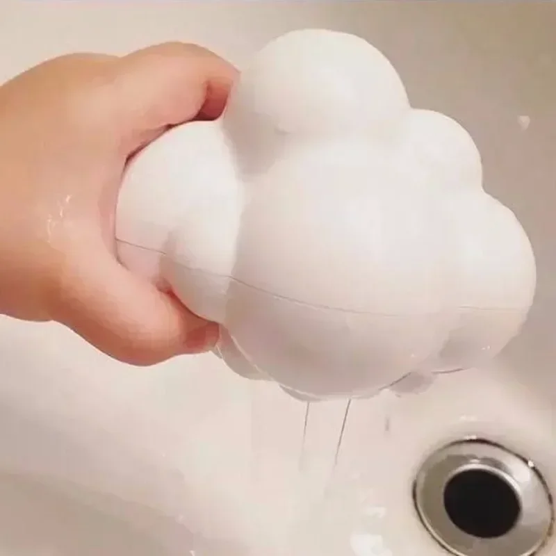 Jouets de bain en forme de nuage pour bébé, arroseur de douche pour enfants, accessoires de design minimaliste