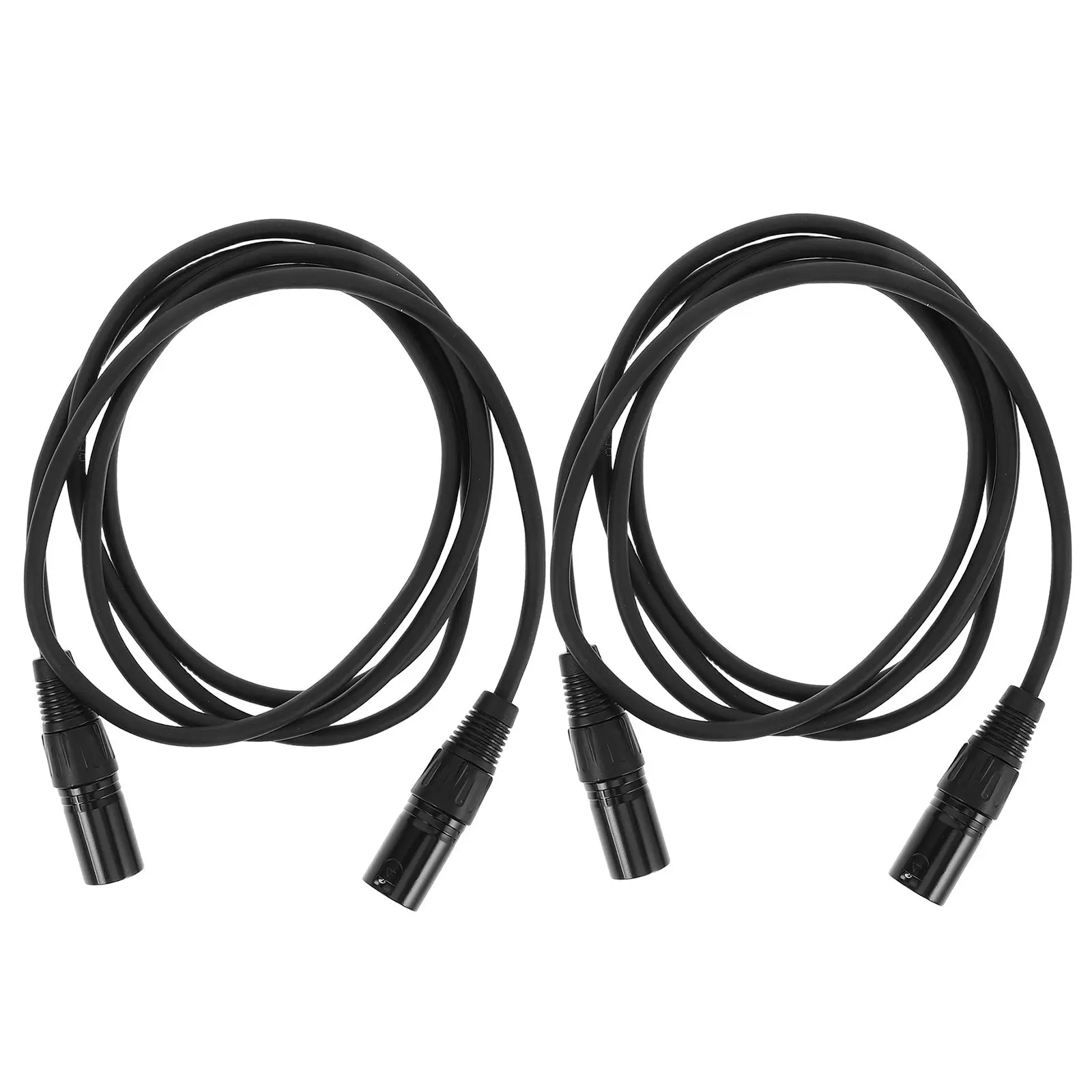 2 pcs Cable Audio Male Halloween Christmas New Year Balanced Microphone Cables Band Banded Drummer Bass Player Guitar Player Xlr
