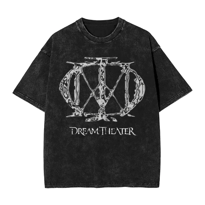 Camiseta de la banda de música Images Dream Theater, camisetas Hipster, ropa de calle de manga corta, camisetas informales de verano con cuello redondo, camisetas de gran tamaño