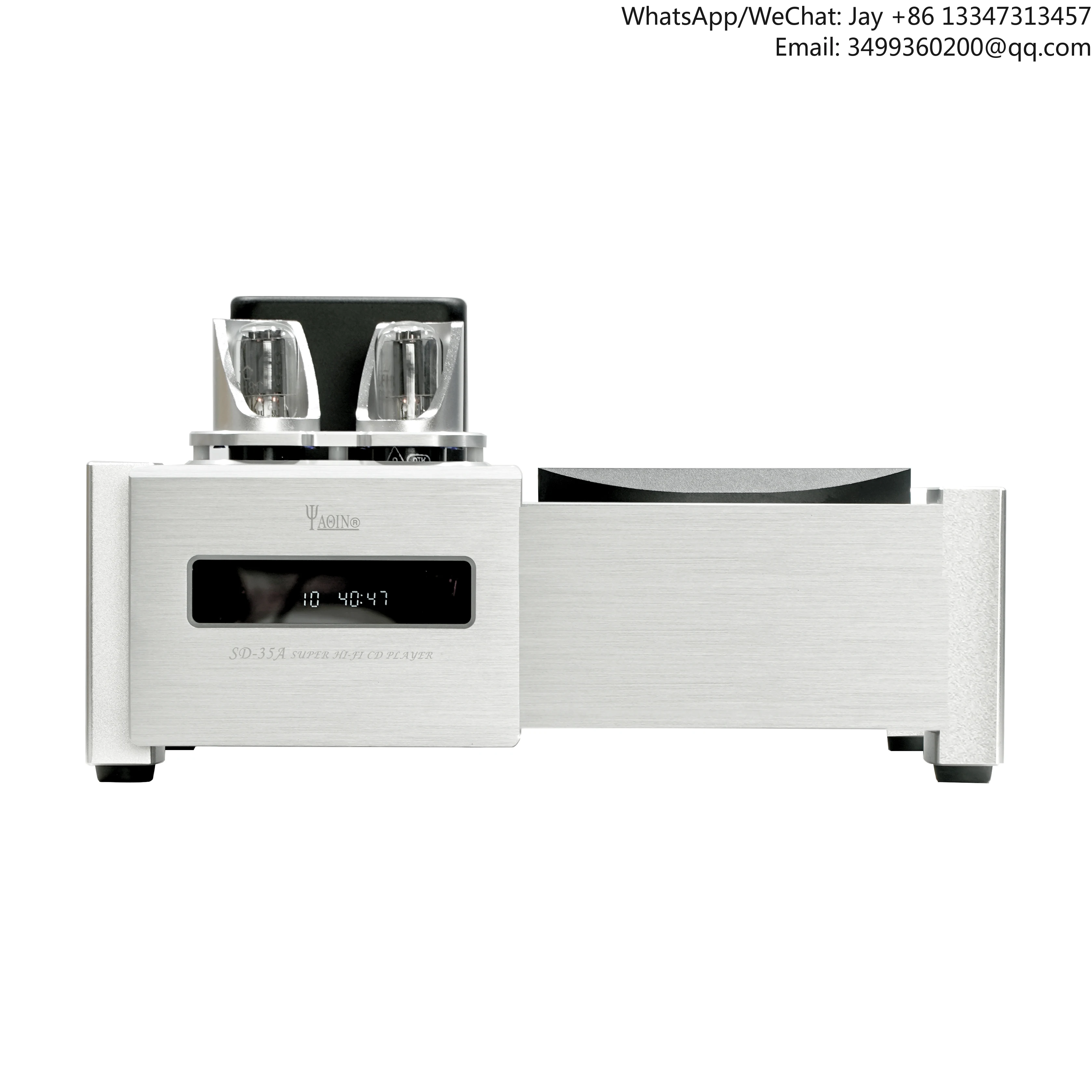 

SD-35A Vacuum Tube 6N8Px2 CD Player HiFi Bile Machine Home Output Level 2.1V 220V/110V /Single Product Can Be Purchased