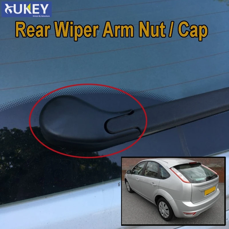 Xukey 1PC Rear Wiper Washer Arm Cover Cap Nut Fit For Ford Focus 2 MK2 2004 2005 2006 2007 2008 2009 2010 2011