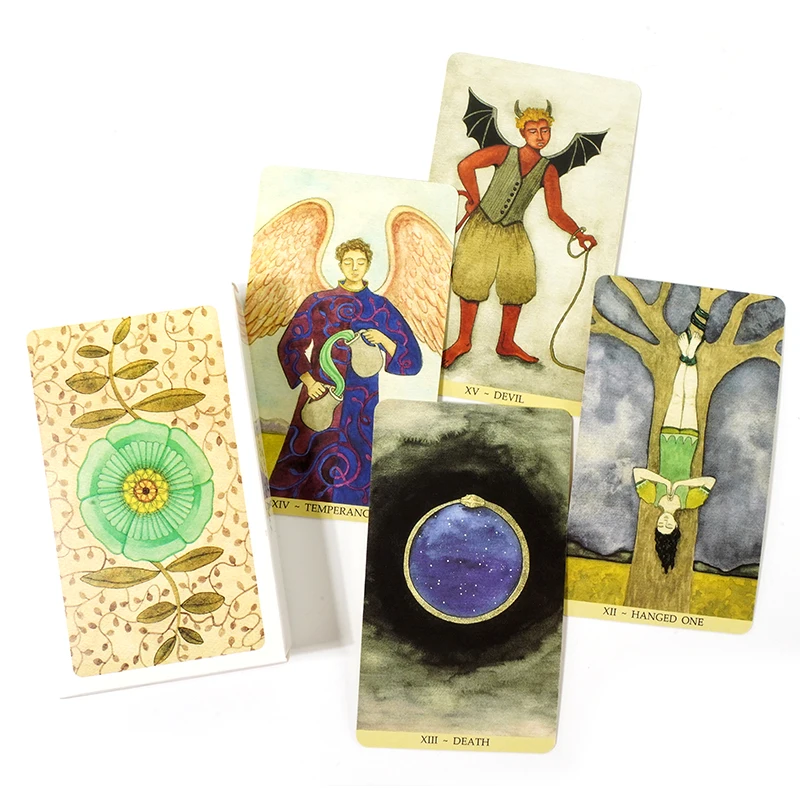 

Mara Lunne Tarot Card Deck Vibrant Illustrations Tarot Lover Beginner