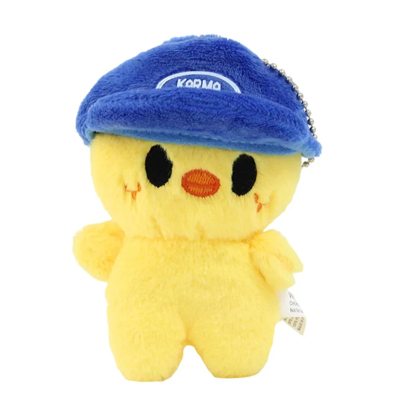 قبعة SKZOO ترتدي STRAY KIDS من القطيفة على شكل حقيبة دمية على شكل سلسلة مفاتيح جديدة في المخزون