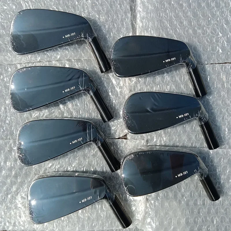 

MB101 Irons Set For Men Forged Black Golf Iron Club 4-9P 7Pcs Head Only