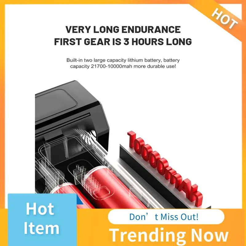 

AB08-250000RPM Brushless Motor Violent Turbofan 55M/S Air Duster 6-Speed Regulation Fast Charging 400G Jet Dry Car Blower